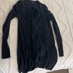 Black cardigan